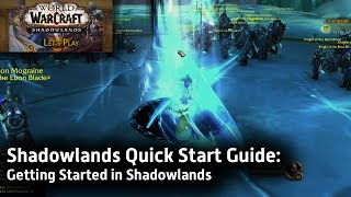 Shadowlands Quick Start Guide: Getting Started in Shadowlands