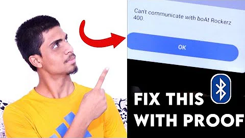 Can't communicate with bluetooth device problem | How to fix bluetooth pairing problems headphones