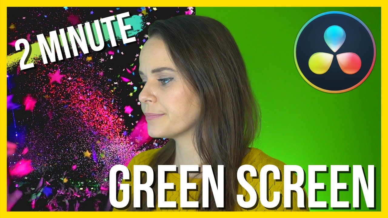 davinci resolve green screen