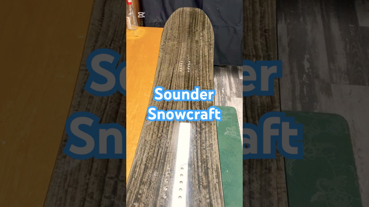 Sounder Snowcraft: Красивые сноуборды, изготовленные на заказ! 