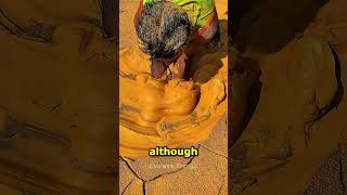 This golden mud can actually contain gold 🪙