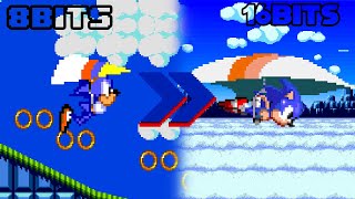 What If Sonic 2 Master System Was In 16 Bits