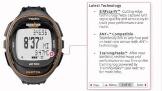 TIMEX Run Trainer vs. Global Trainer GPS Technology
