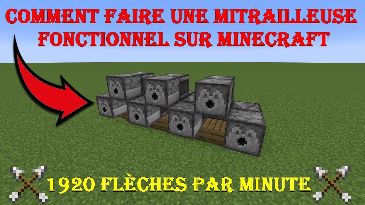 [TUTO] Comment faire une mitrailleuse à l'aide de distributeur l