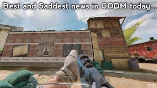 Best and saddest news in cod mobile today..😢