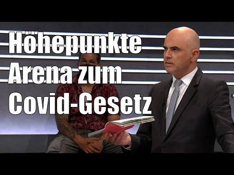 Höhepunkte: SRF Arena zum Covid-Gesetz