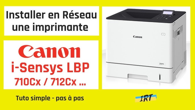 Canon iR C1325 installation par cable USB pour scan et impression #Tuto  simple , pas à pas 