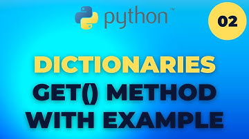 Python Dictionaries Get method with Example in Urdu | in Hindi