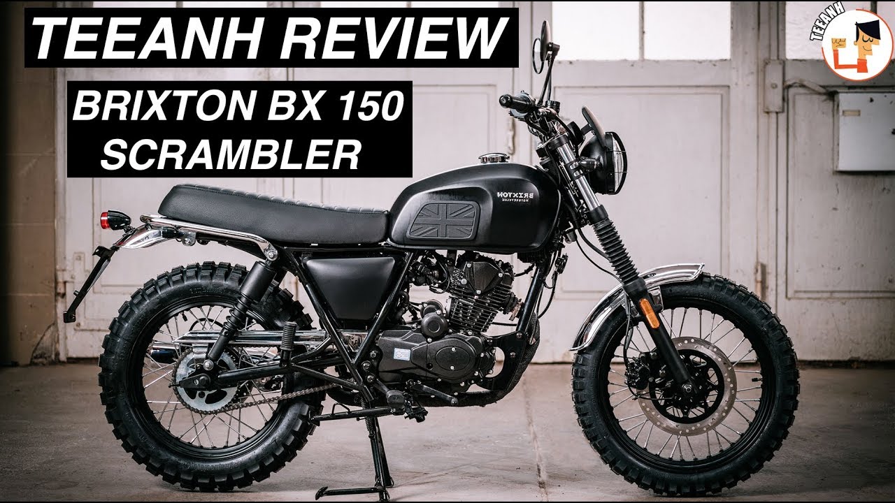 Bộ ảnh chi tiết xe Brixton Scrambler đen nhám nhập Malaysia  Brixton