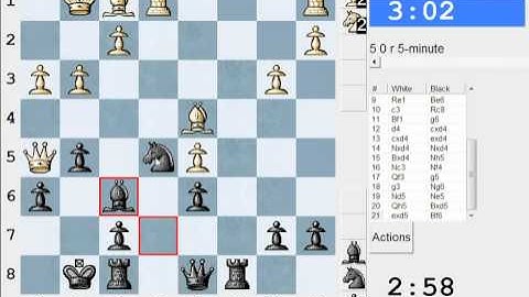 Chess World.net: LIVE Blitz #1666 vs Wonderwall (2420) - Réti opening (A04) (Chessworld.net)