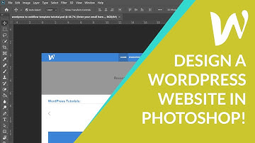 How to design a WordPress theme in Photoshop