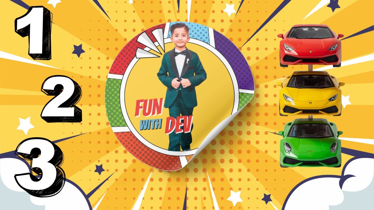 How to count Numbers| Learning video for toddlers