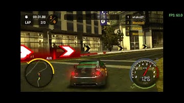 NEED FOR SPEED MOST WANTED  60 FPS PPSSPP ANDROID