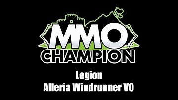Patch 7.3.5 - Alleria Windrunner VO