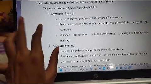 Parsing in NLP | Types of Parsing | Syntactic & Dependency Parsing Explained with Examples