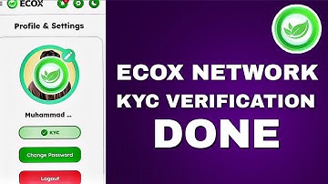 ECOX Network KYC ✅ Stapsgewijze handleiding | Verifieer uw ECOX-account snel!