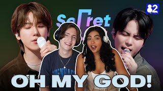 Couple Reacts To Exo Baekhyun And Ateez Jongho Sing Until I Found You  Secret Duet