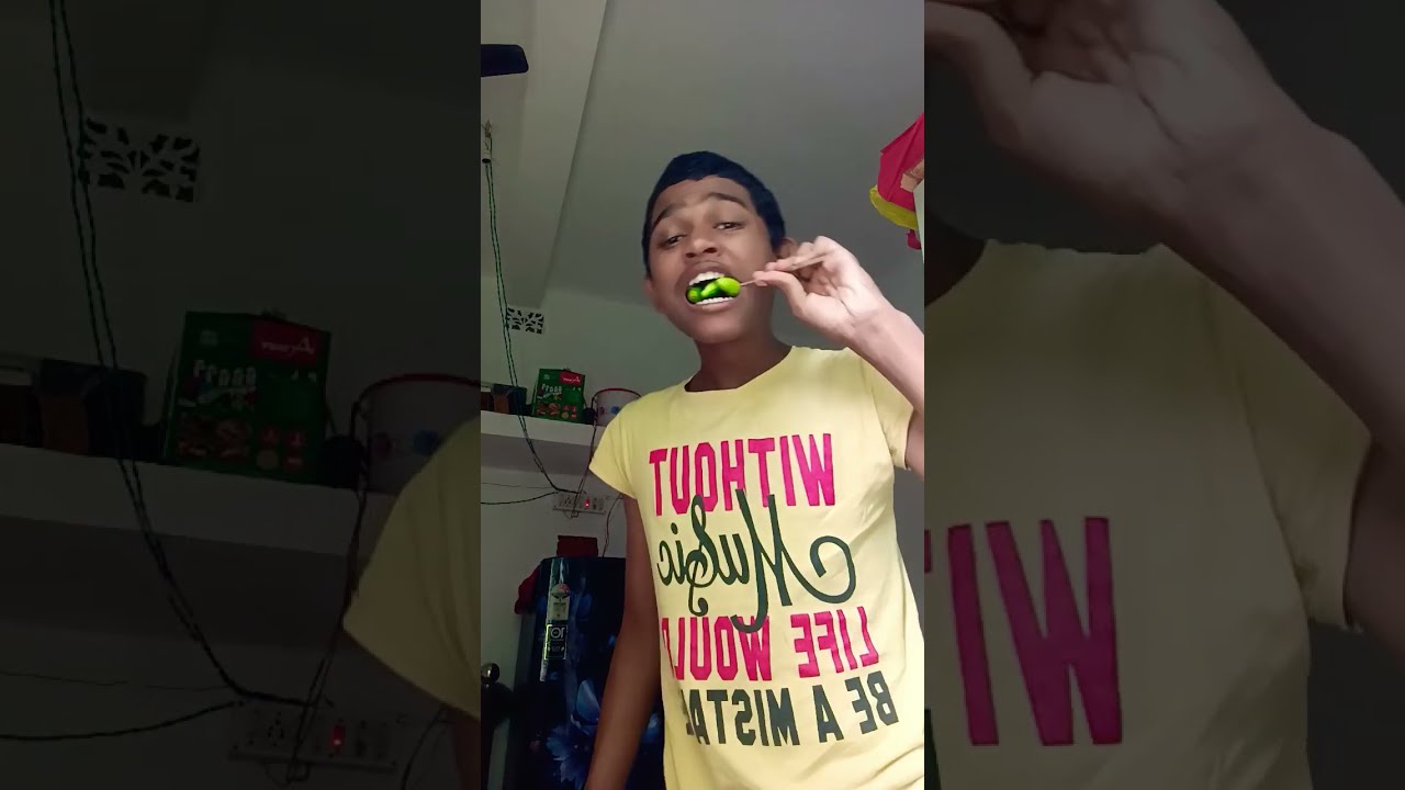 Kind Grandpa Eats Candy Skewers Funny Shorts 