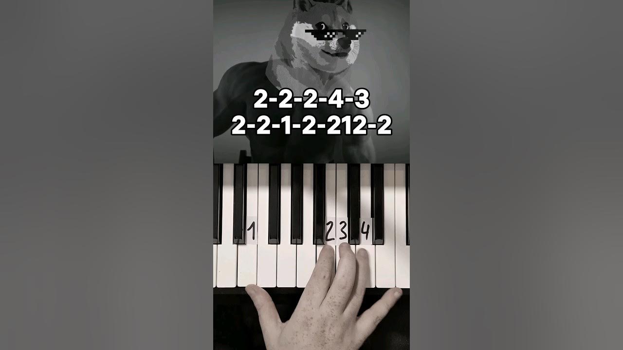 Gigachad Theme Piano Tutorial #shorts Gigachad Theme Piano Tutorial #shorts