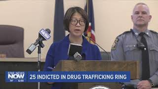 25 Indicted in Drug Trafficking Ring