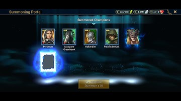 Pulling 10 Ancient Shards In RAID Shadow Legends