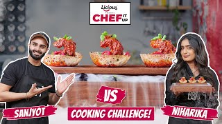 Chef Sanjyot Keer VS @NiharikaNm Cooking Challenge | @licious_foods presents Chef It Up S1 EP1 screenshot 4