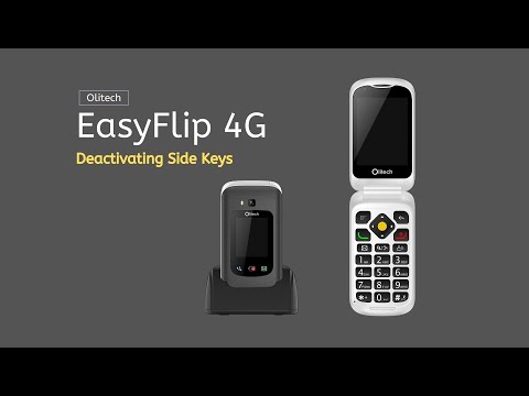 Olitech EasyFlip 4G - Deactivating Side Keys