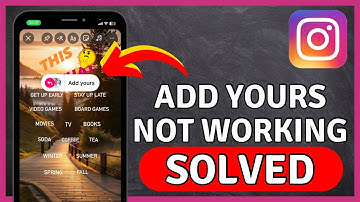 How to FIX Add Yours Not Working On Instagram | Instagram Tutorial