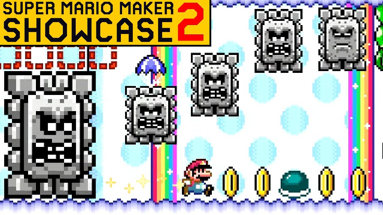 Super Mario Maker Showcase 2 - Happy Hour - YouTube