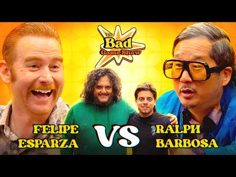 Ralph Barbosa & Felipe Esparza Order Pizza | The Bad Game Show