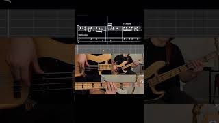 Do you know this iconic Toto hit? #shorts #basslessons