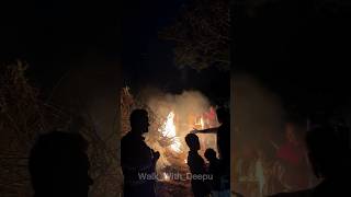 Big Fire in Grandmother Village??| village fire festival family god devotional shorts