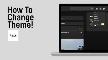 How to Change Theme of Mewe Account [easy]