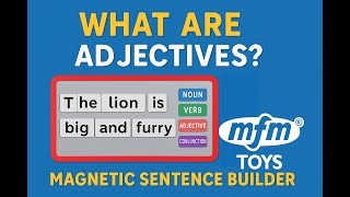 Learn Adjectives the Fun Way Sentence Building with MFM Toys