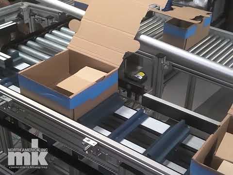 合箱滚筒输送系统