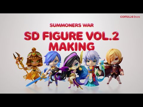 [Com2uS Store] Behind the Scenes: Summoners War SD Figure Vol. 2 Production