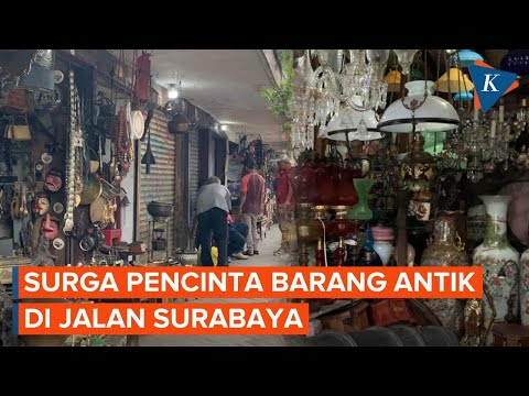 Video: Lawatan ke Pasar Antik Jalan Surabaya di Indonesia