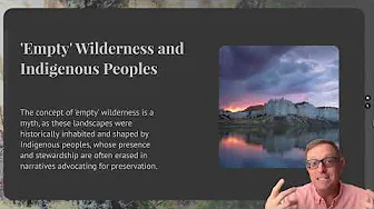 "The Trouble with Wilderness" by Willian Cronon thumbnail