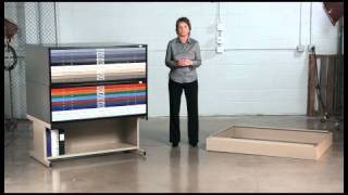 Safco Color Chart for the flat files