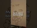 I have done unbearable things #art #drawing #school #doodles #trend