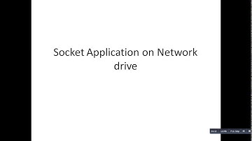Dev Tips#15 Socket application on network drive unhandled exception System Net Sockets SocketExcepti