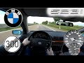 BMW E39 523i TOP SPEED NO LIMIT AUTOBAHN GERMANY