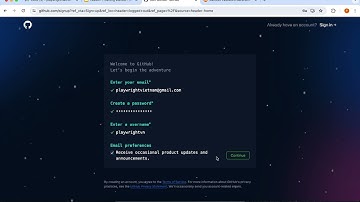 [Git] Hướng dẫn đăng kí tài khoản GitHub