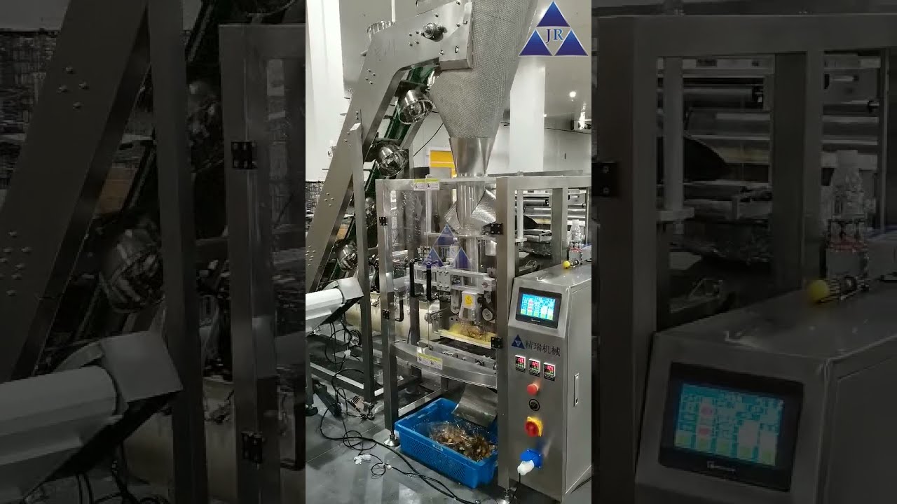 vertical form fill seal packing machine for fresh mushroom