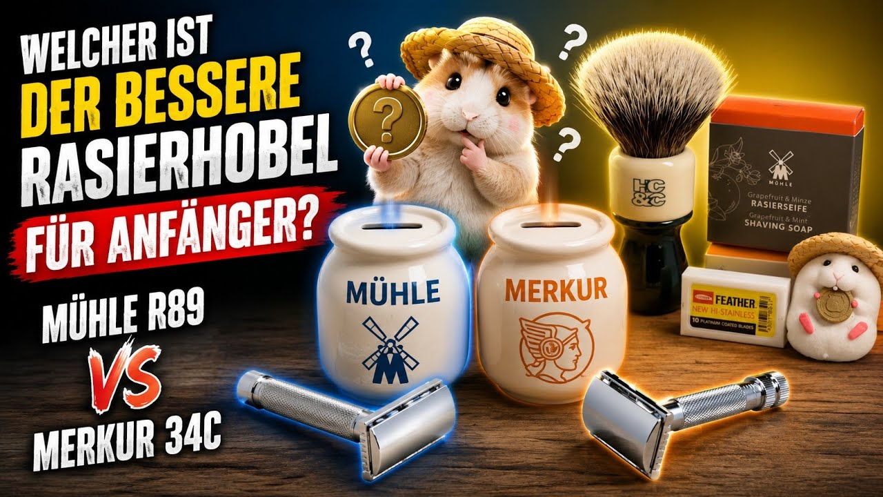 Muhle R89 Vs R94 Mühle R89 vs 2024 Merkur 34C - YouTube