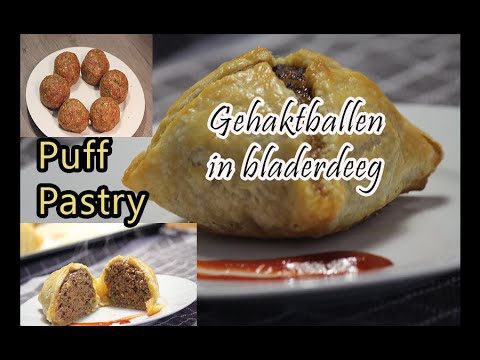 Video: Memasak Bola Daging Di Puff Pastry