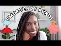 EMERGENCY FUND SAVINGS TIPS |  How to SAVE for an EMERGENCY FUND