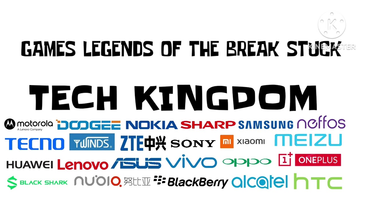 Tech Kingdom Logo Remake Speedrun KineMaster  Respection Affordable Graphic Design Background Colo