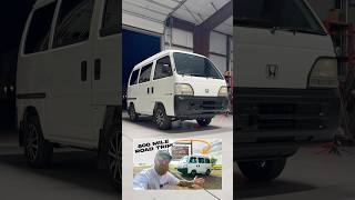 Japanese Kei Camper Van Build 🤘🏼🇯🇵 #HondaActy #keivan #keitruck