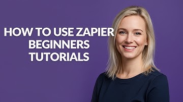 How to Use Zapier Beginners Tutorials - Julia